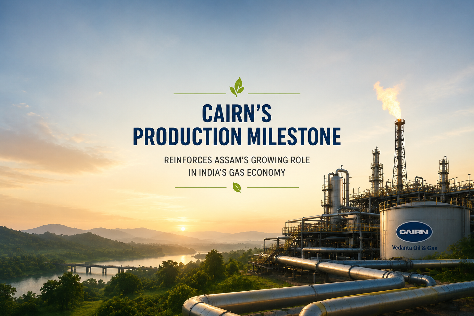 Cairn's Production Milestone Reinforces Assam's Growing Role in India's Gas Economy